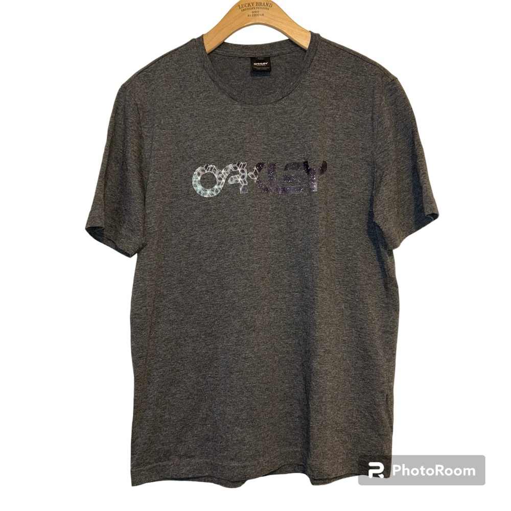 Oakley T-Shirt Heathered Gray Size Small